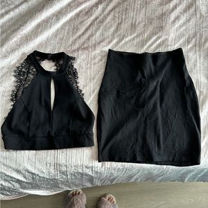 Lulu’s Black 2 Piece Set